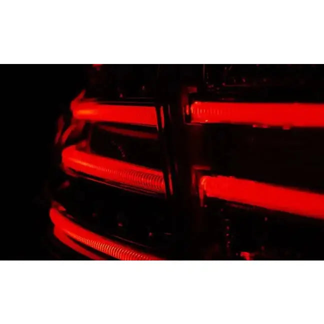 Baklykter Mercedes W212 E-klasse 09-13 Red White Led - 4