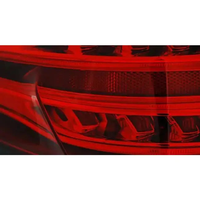 Baklykter Mercedes W212 E-klasse 13-16 Seq Red White Led - 3