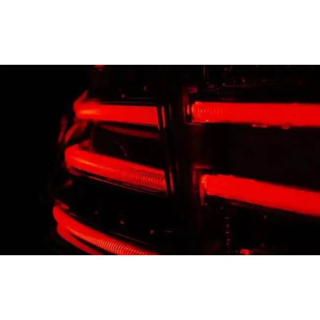 Baklykter Mercedes W212 E-klasse 13-16 Seq Red White Led - 4