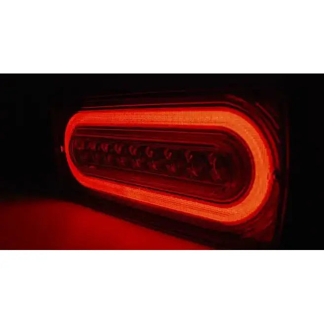 Baklykter Mercedes W463 G-klasa 90-12 Red White Led Seq - 3