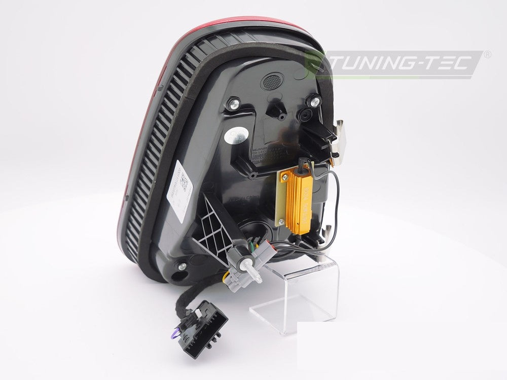LED baklykter LDMC25 rød linse Mini Cooper R50 R52 R53 detaljbilde