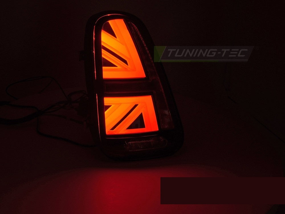 Nærbilde av LED baklykt smoke-tonet glass for Mini Cooper R53 Cooper S