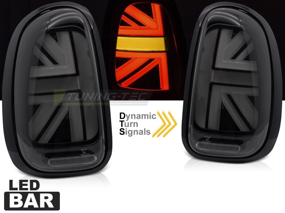 Smoke LED-baklykter for Mini Countryman R60 nærbilde høyre side