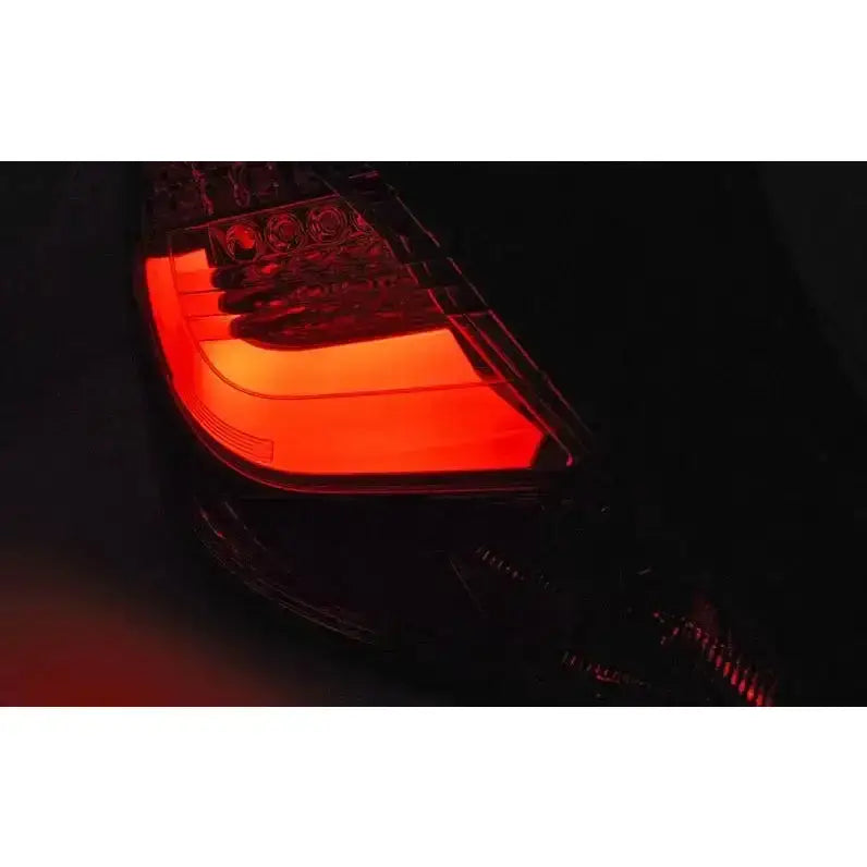 Baklykter Opel Corsa d 3d 04.06-14 Red Smoke Led Bar