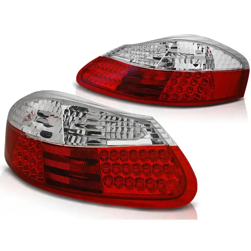 Baklykter Porsche Boxster 96-04 Red White Led