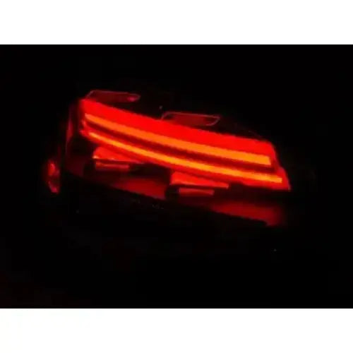 Baklykter Porsche Boxster / Cayman 987 09-12 Led Bar Black Seq Led