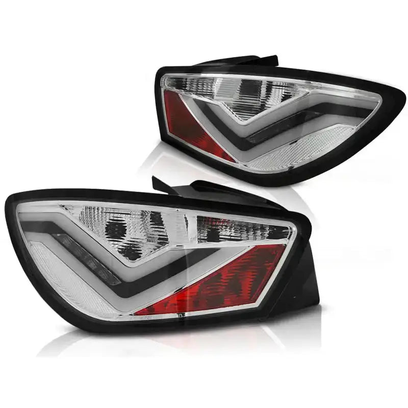 Baklykter Seat Ibiza 6j 3d 06.08-12 Chrome Led Bar - 2