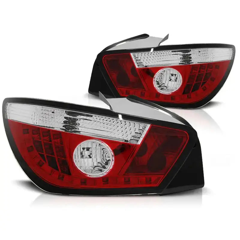 Baklykter Seat Ibiza 6j 3d 06.08- Red White Led - 2