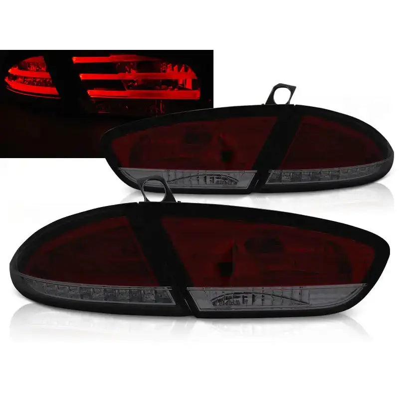 Baklykter Seat Leon 03.09-13 Red Smoke Led - 1