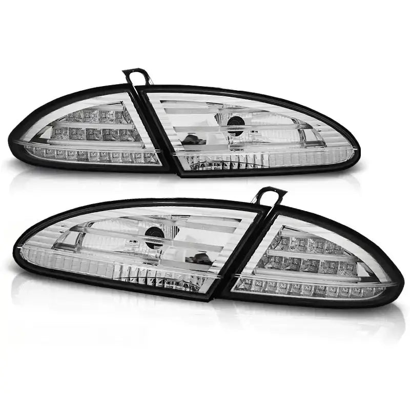 Baklykter Seat Leon 06.05-09 Chrome Led - 2