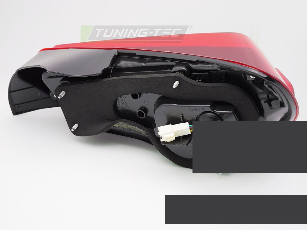 OLED LED baklykter til Toyota GT86 rød finish produktbilde LDTO49