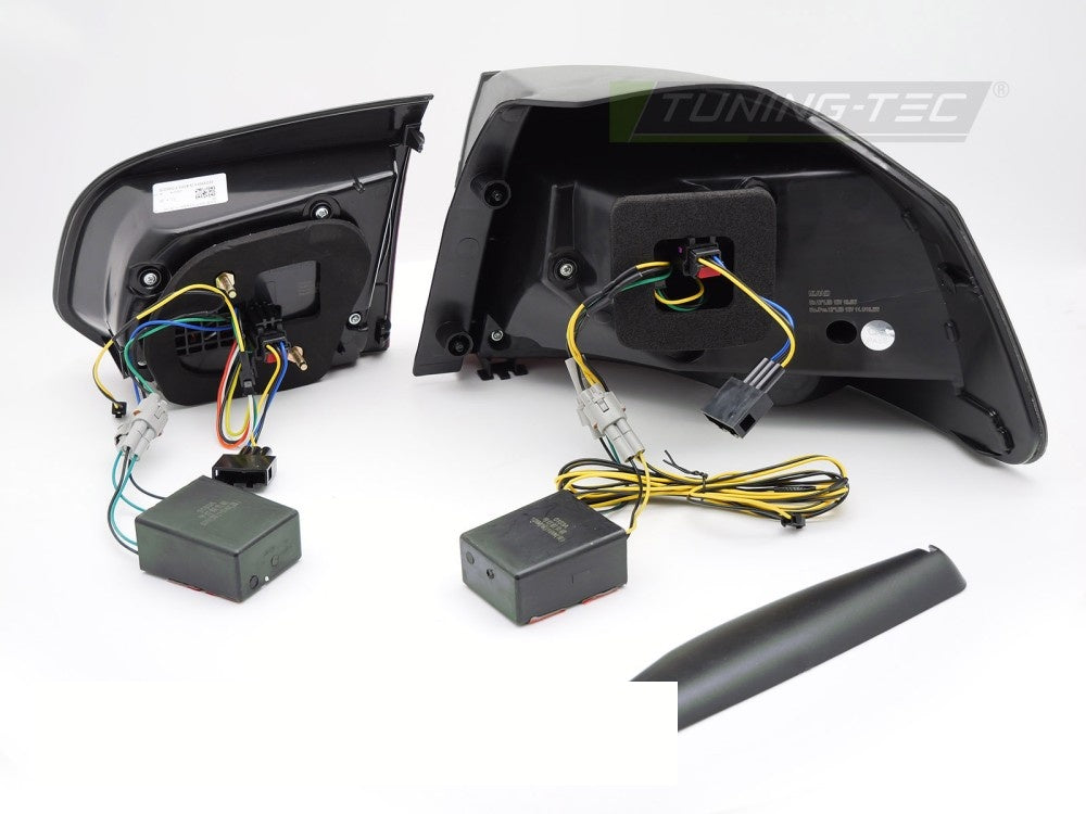 Volkswagen Golf 6 LED baklykter LDVWU6 montert med sekvensiell lysfunksjon