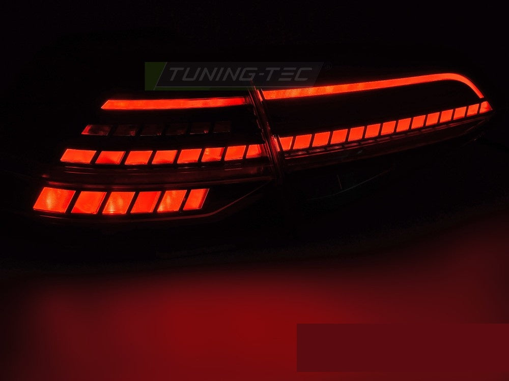Baklykter VW Golf 7 MK7 LED dynamisk blinklys rød linse nærbilde