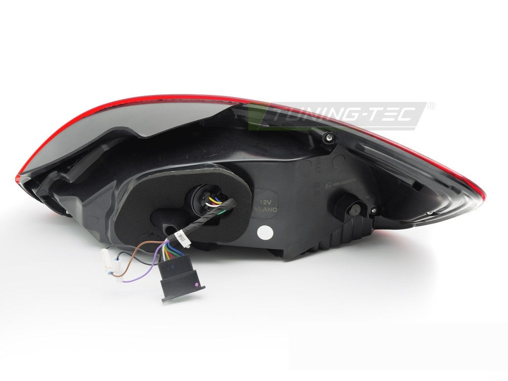 Volkswagen Scirocco III 08–14 røde LED Bar baklykter detalj lysmønster