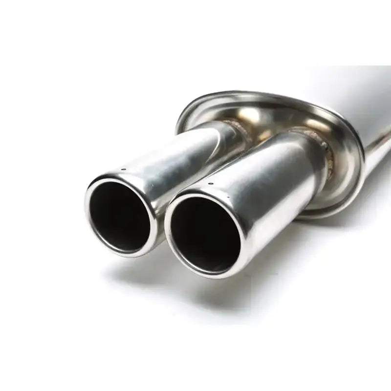 Bakre sportslyddemper universell 2 x 76 mm Ta Technix – endepipe detalj