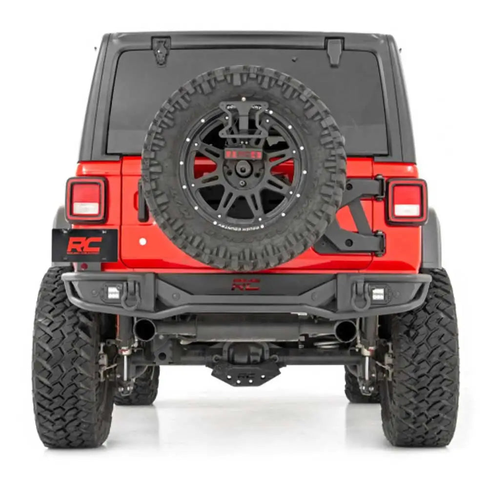 Bakre Stålrørstøtfanger Med Led-lys Rough Country - Jeep Wrangler Jl 4 d 18- - 7