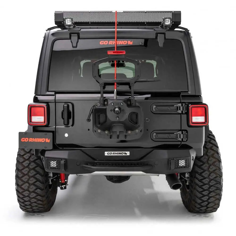 Bakre Støtfanger Go Rhino Rockline - Jeep Wrangler Jl 2 d 18- - 3