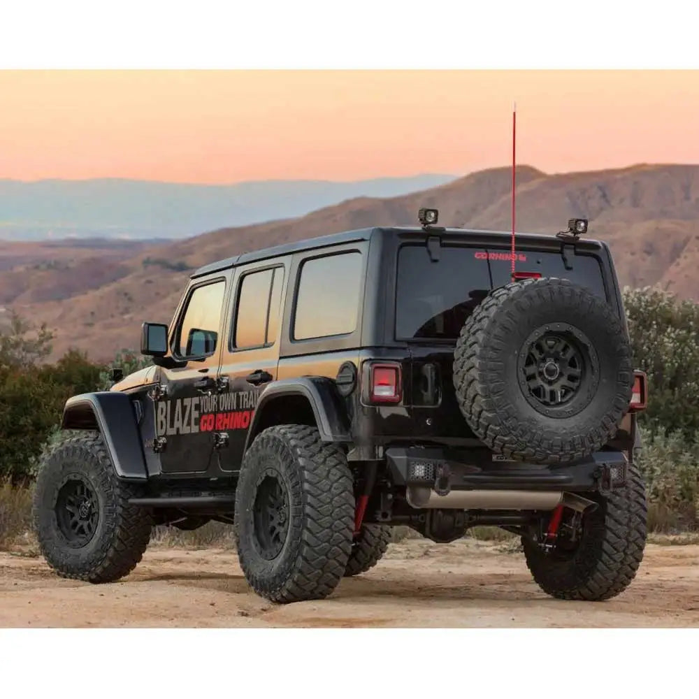 Bakre Støtfanger Go Rhino Rockline - Jeep Wrangler Jl 2 d 18- - 7