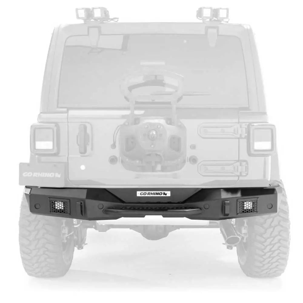 Bakre Støtfanger Go Rhino Rockline - Jeep Wrangler Jl 4xe 21- - 2