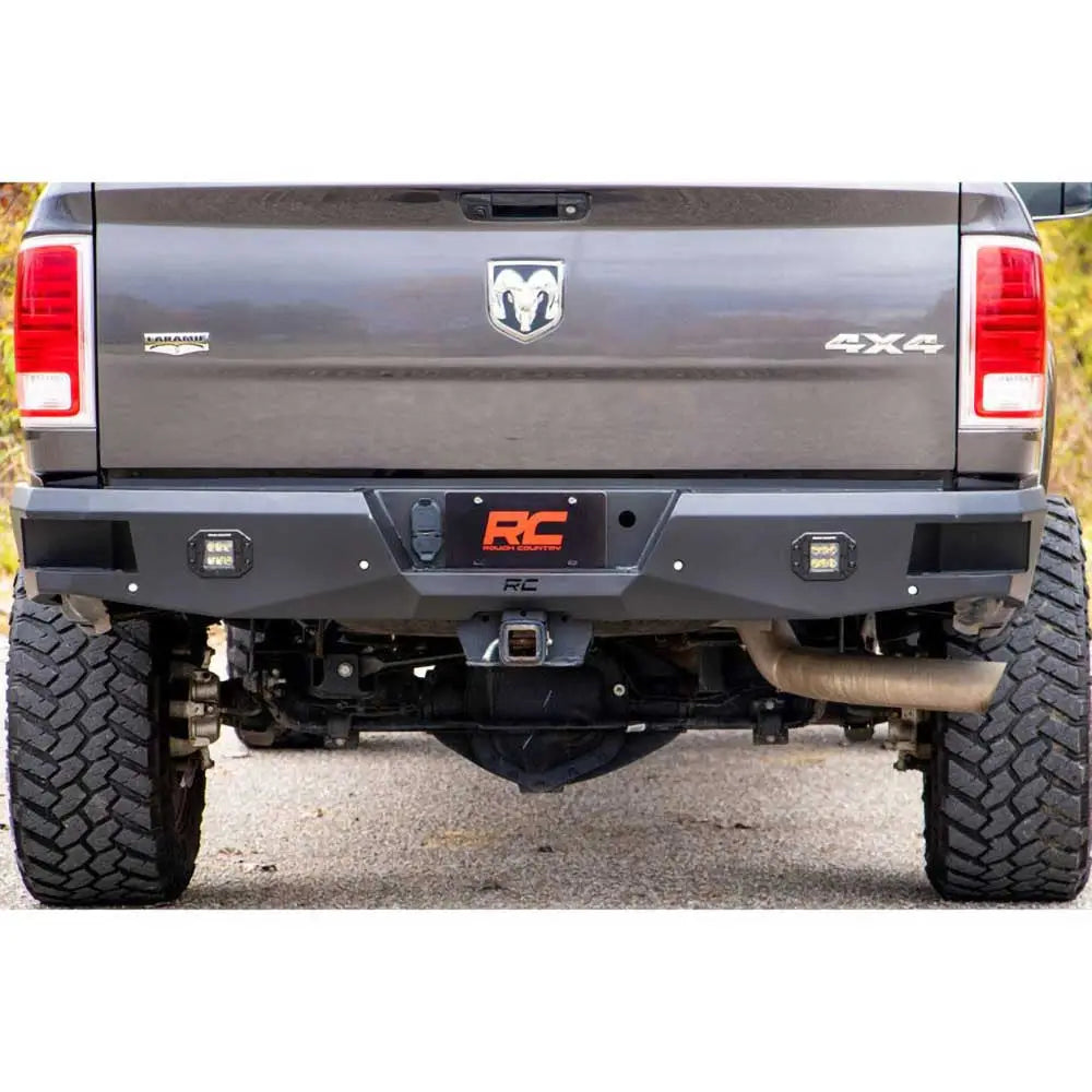Bakre Støtfanger med Led-lys Rough Country - Ram 3500 10-22