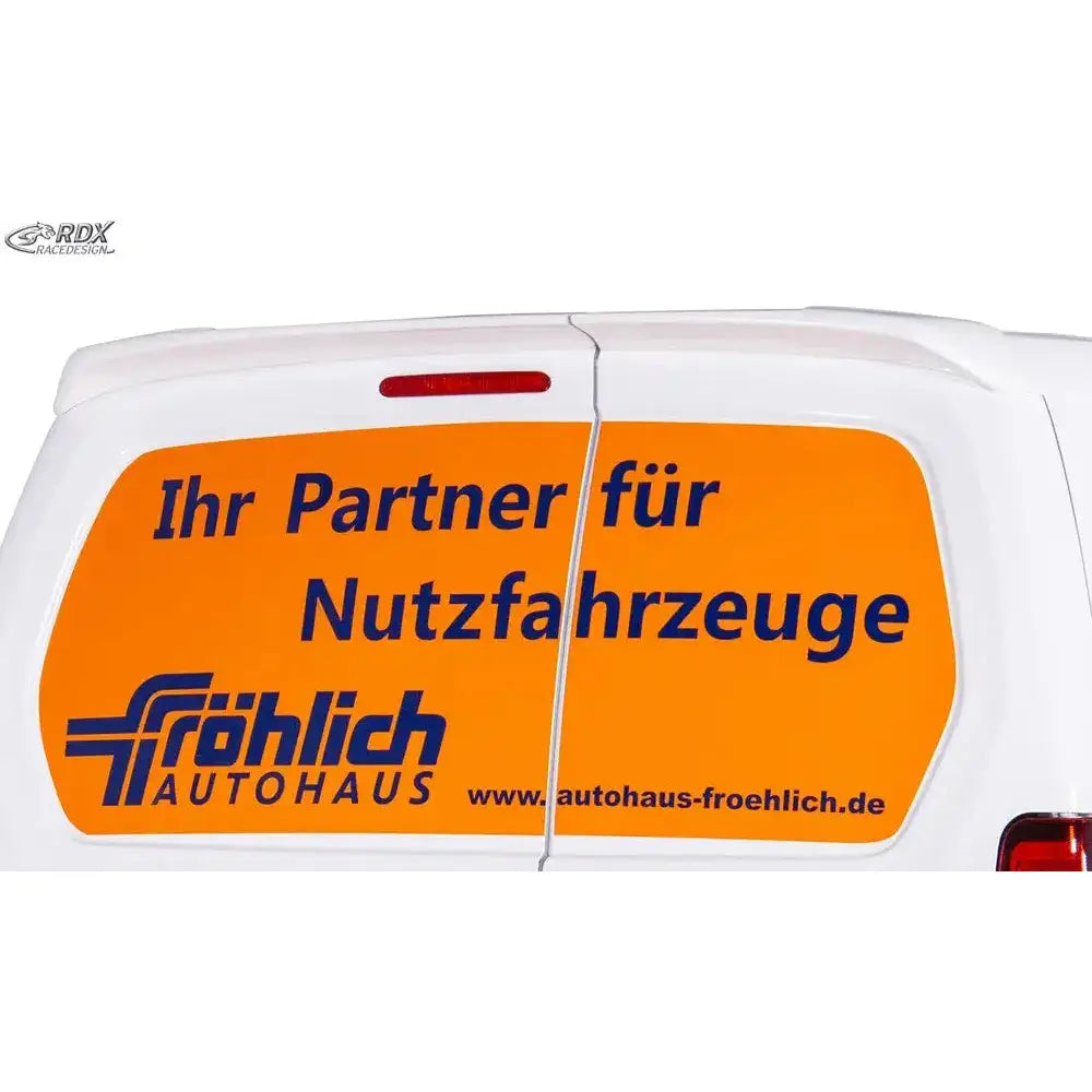 Bakrutespoiler Citroen Berlingo 08- / Peugeot Partner 08- / Peugeot Rifter 18- / Opel Combo 18- / Toyota Proace City