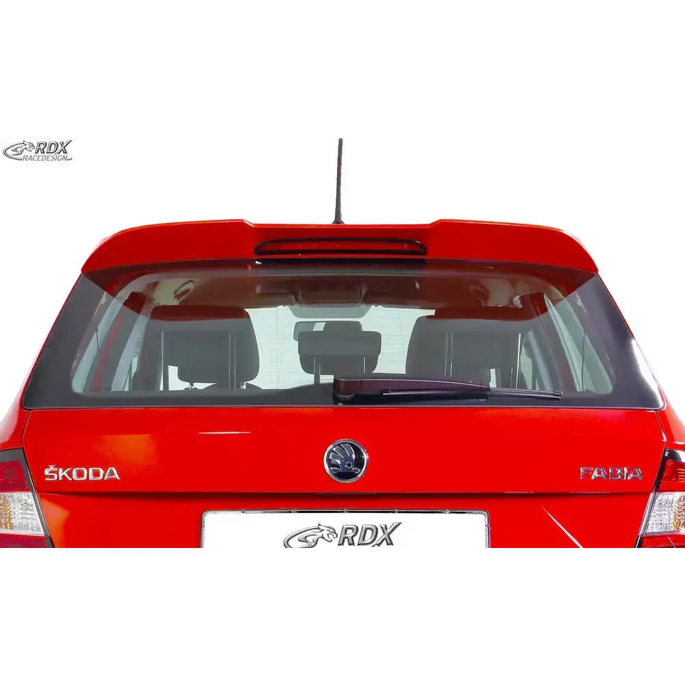 Bakrutespoiler Skoda Fabia 3 14-21 (nj/5j) - 4