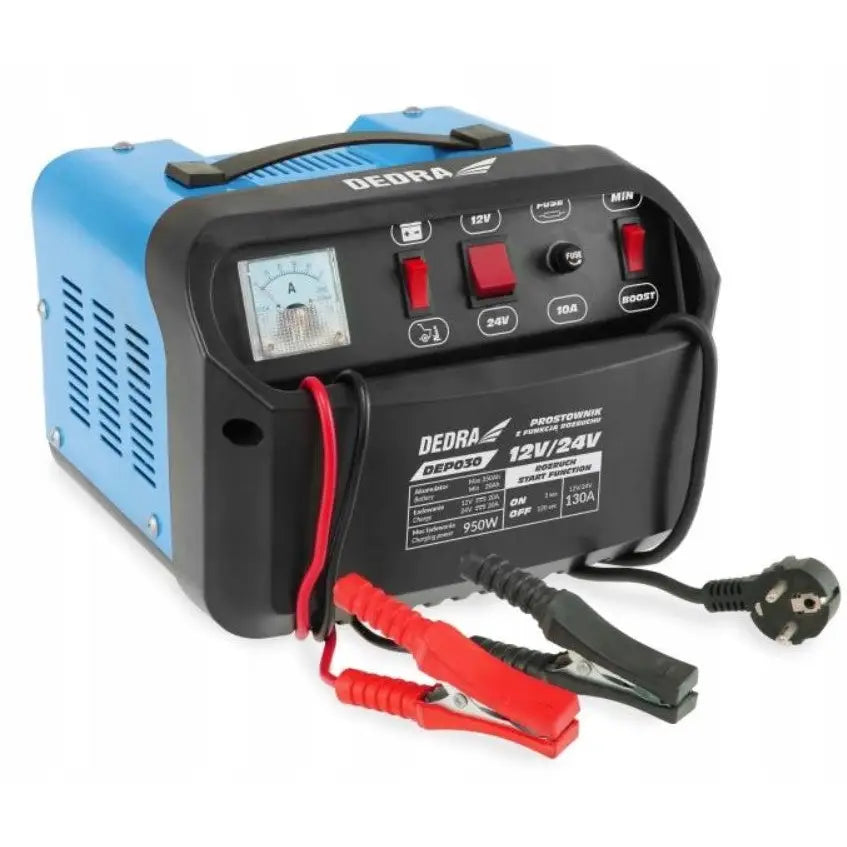 Batterilader Med Startbooster 12/24v Dedra - 1