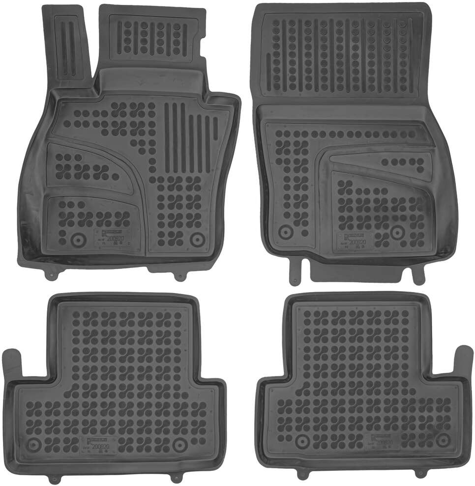 Rezaw-Plast gulvmatter til Mazda CX-60 Plug In Hybrid (PHeV), Mild Hybrid (MHeV) AWD/RWD – gummi