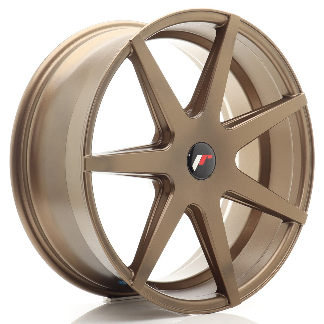 Felg JR Wheels JR20 20x8,5" Bronze – sett forfra