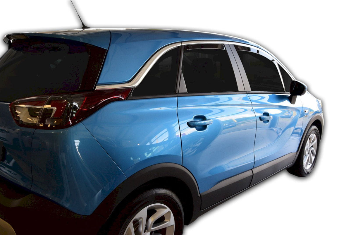Vindavviser Opel CROSSLAND X 2017→ sett 4 stk. – PMMA Plexi | Heko
