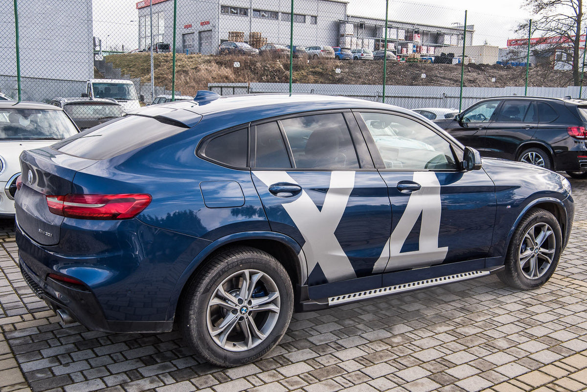 Stigtrinn Bmw X4 (F26) Ventshield (2014-2018) - sett forfra