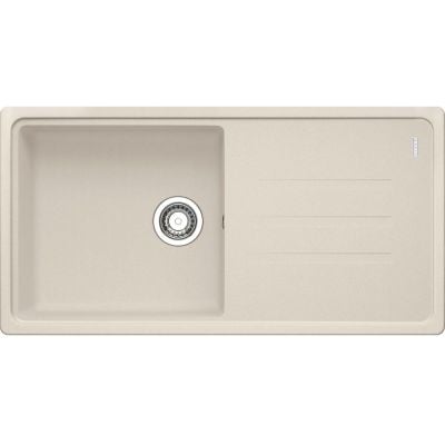 Franke Malta MLG 611-97 kjøkkenvask i granittkompositt, beige, 970x500 mm med avrenningsfelt