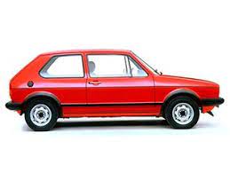 Heko vindavviser til Vw Golf Mk1 – sotet svart