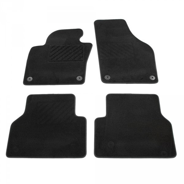 VAG OEM stoffmatter til Vw Tiguan I – stoffmateriale satin svart