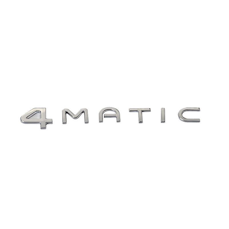 Emblem Mercedes 4Matic EQC Chrome-effect Edition - nærbilde