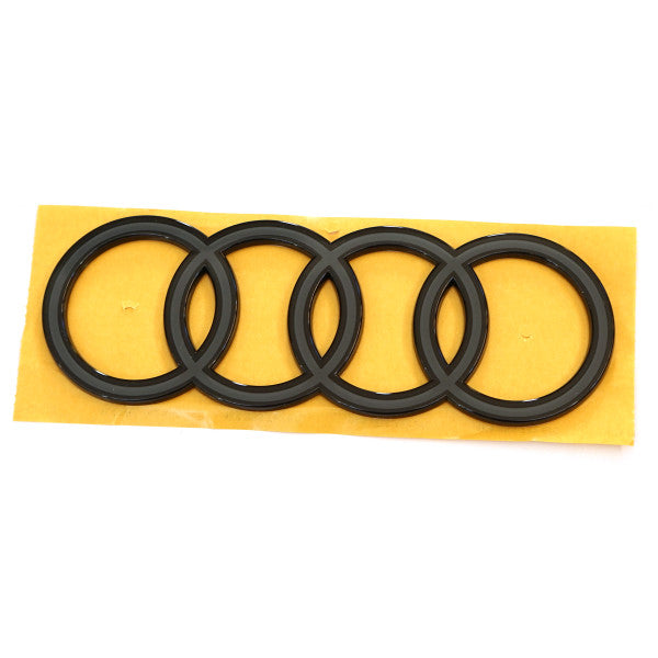 Emblem/logo til Audi e-tron (GE) Sportback 2023 og Audi Q8 e-tron (GE) Sportback > Gray anthracite i antrasittgrå ABS-materia