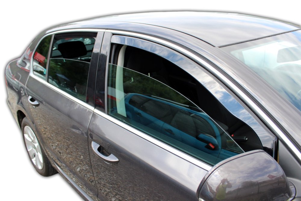 Vindavviser Skoda Superb II (2008-2015) – PMMA Plexi - detaljer