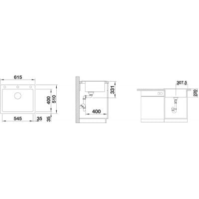 Måltegning Blanco Pleon 6 – mål 615x510 mm