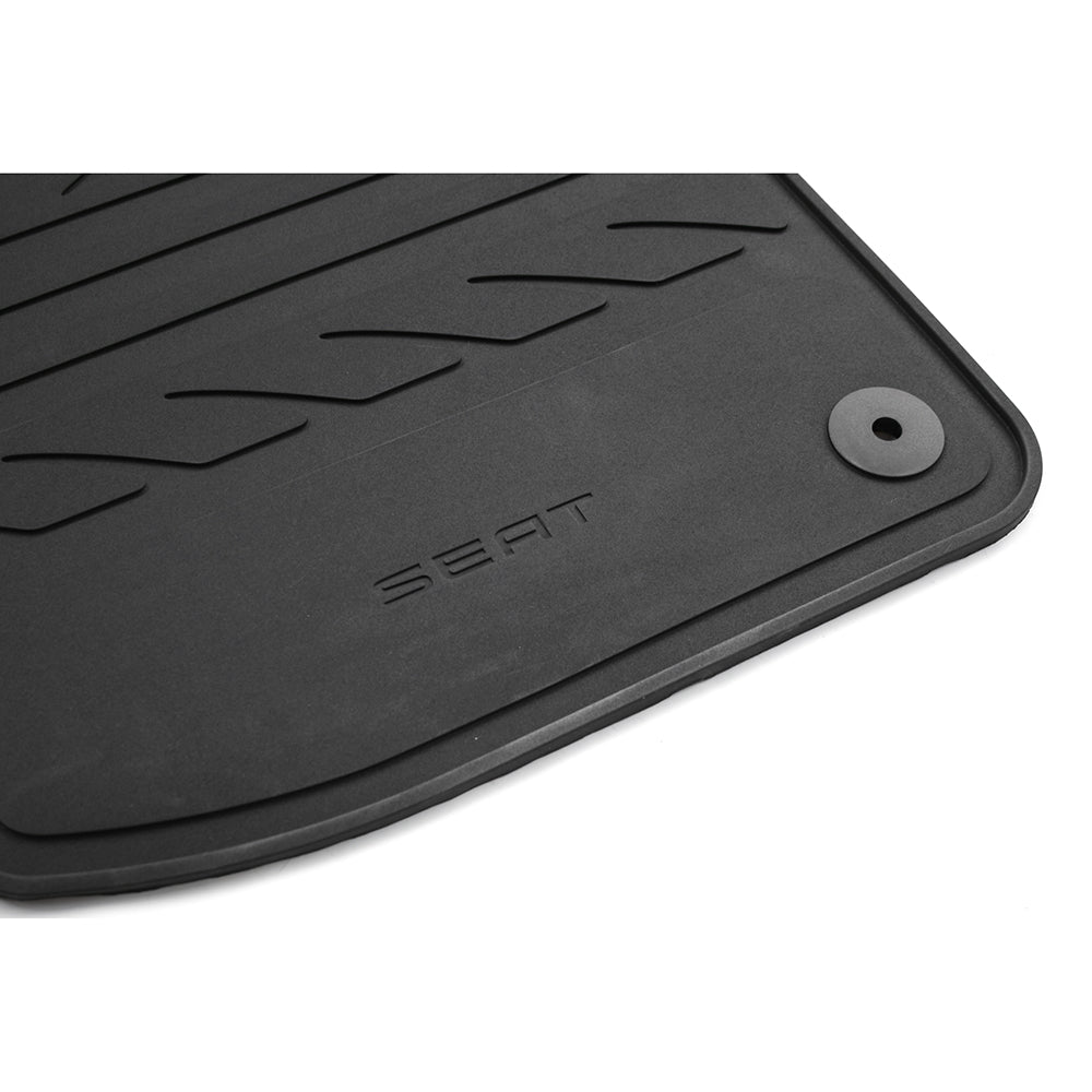 VAG OEM gulvmatter til Seat Ateca – svart Titanium Black