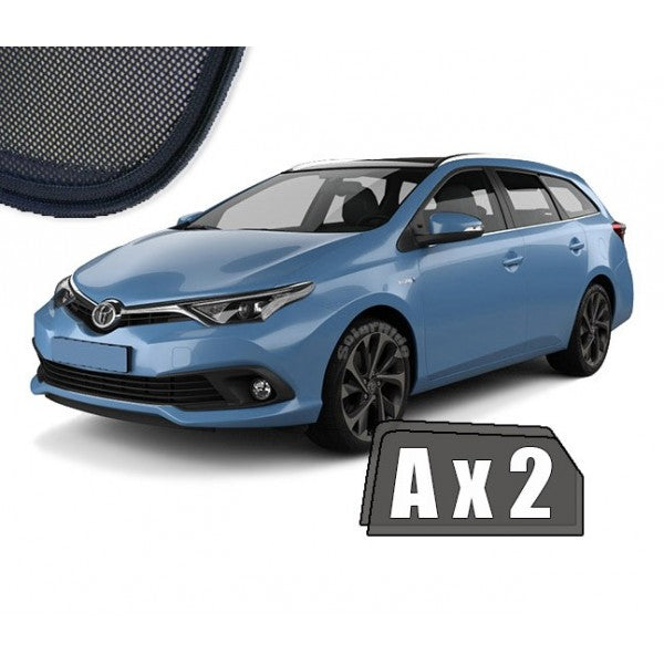 Sr solskjerm i akryl til Toyota Auris (STV) II, vindavviser for bedre ventilasjon og regnbeskyttelse
