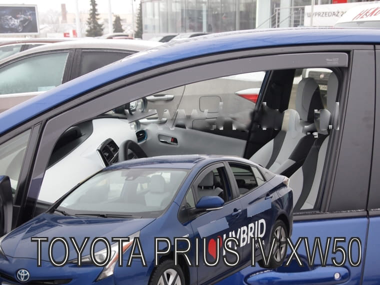 Heko vindavviser til Toyota Prius (XW50) – PMMA Plexi sort
