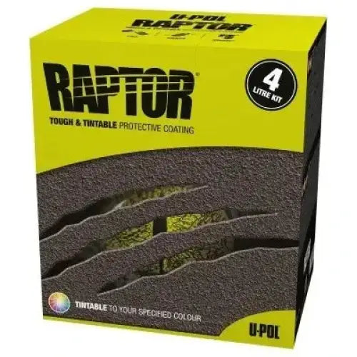 Bedliner Raptor Tintable - 4 Bottle Kit - 2