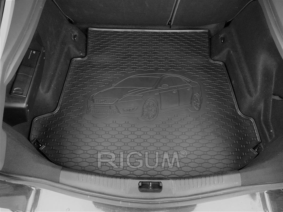 Rigum bagasjeromsmatte til Ford Mondeo IV Sedan – 10 mm sidekant