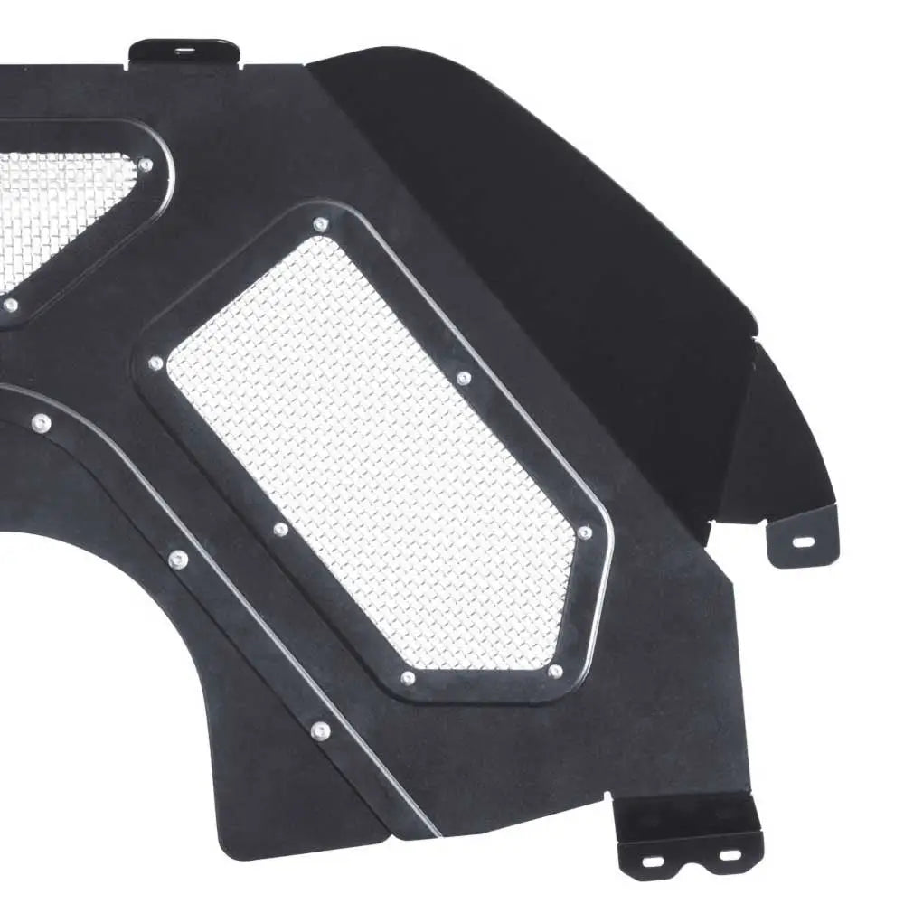 Beskyttelsessett for Indre Hjulbuer Svarte Poison Spyder - Jeep Wrangler Jl 4 d 18-