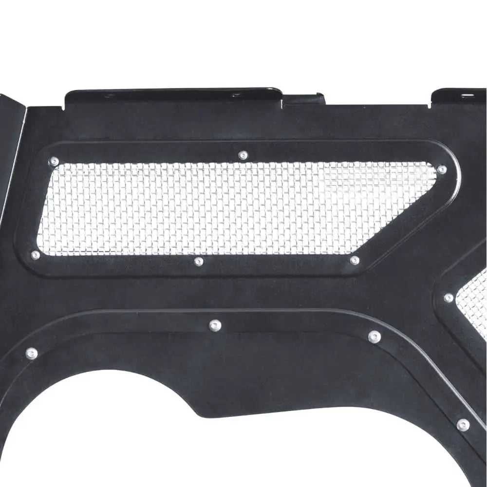 Beskyttelsessett for Indre Hjulbuer Svarte Poison Spyder - Jeep Wrangler Jl 4 d 18-