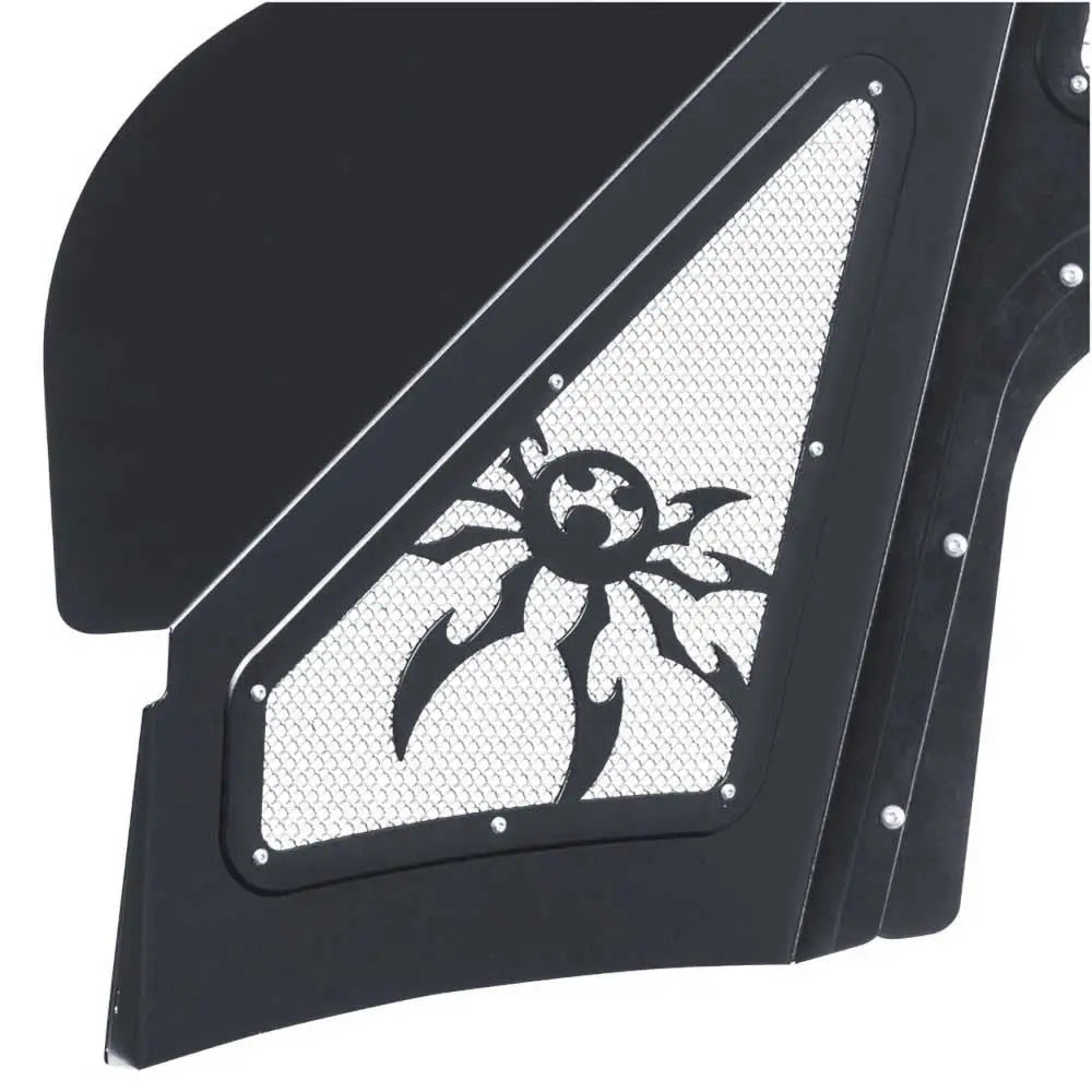 Beskyttelsessett for Indre Hjulbuer Svarte Poison Spyder - Jeep Wrangler Jl 4 d 18-