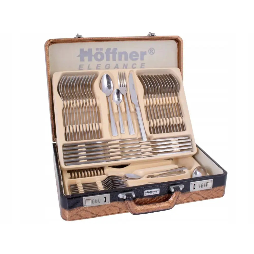 Bestikksett i Koffert 72 Deler Sateng Finish For 12 Personer Hf2660s - 1