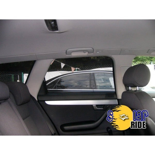 Solskjerm montert på Audi A4 B7 Avant (2004-2008) – fullsett med 4 stk fra Sr