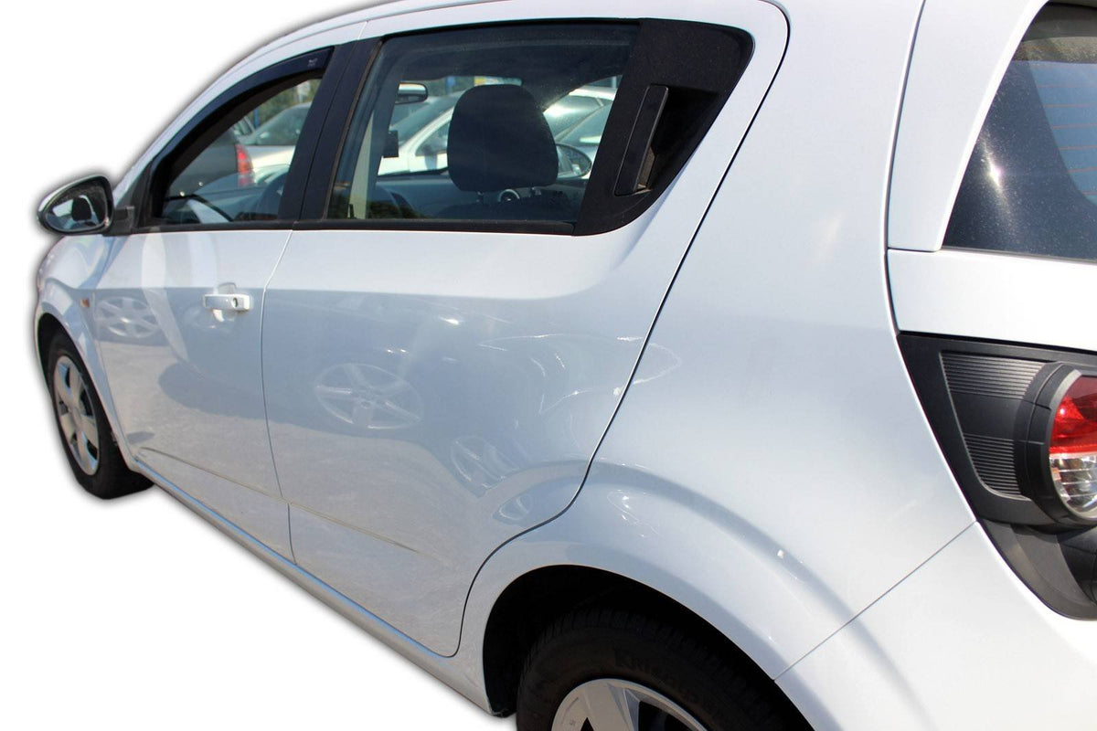 Vindavviser Chevrolet AVEO 4/5-dørs 2011→ sett 2 stk. – PMMA Plexi - detaljer