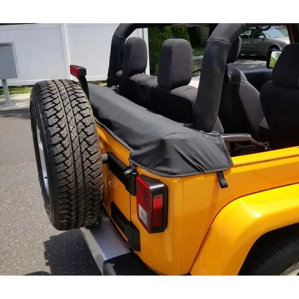 Bil Jeep Wrangler Jk 2 d 07-18 Toppdeksel i Svart Denim Smittybilt